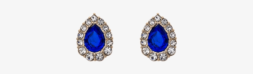 Sapphire And Diamond Stud Earrings Modern, transparent png download