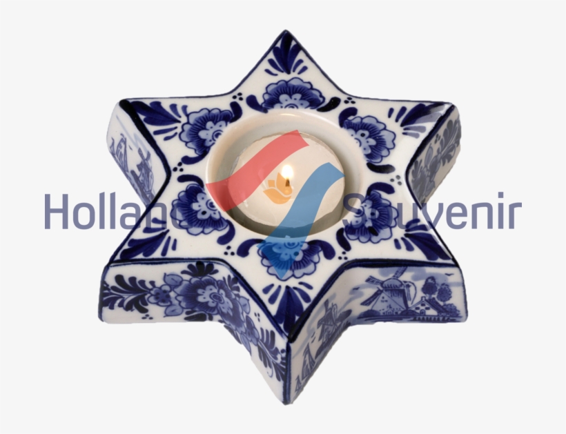 Christmas Star Wax Candleholder - Motif, transparent png download