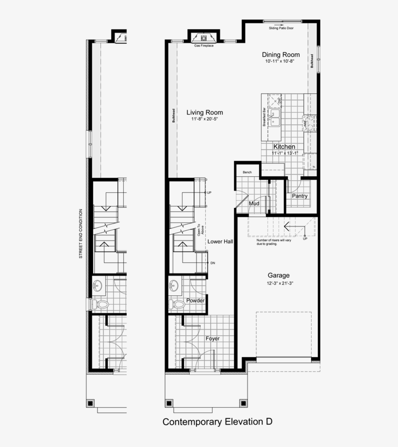 Claridge Homes Dante Ground Floor Contemporary Single - Floor Plan, transparent png download