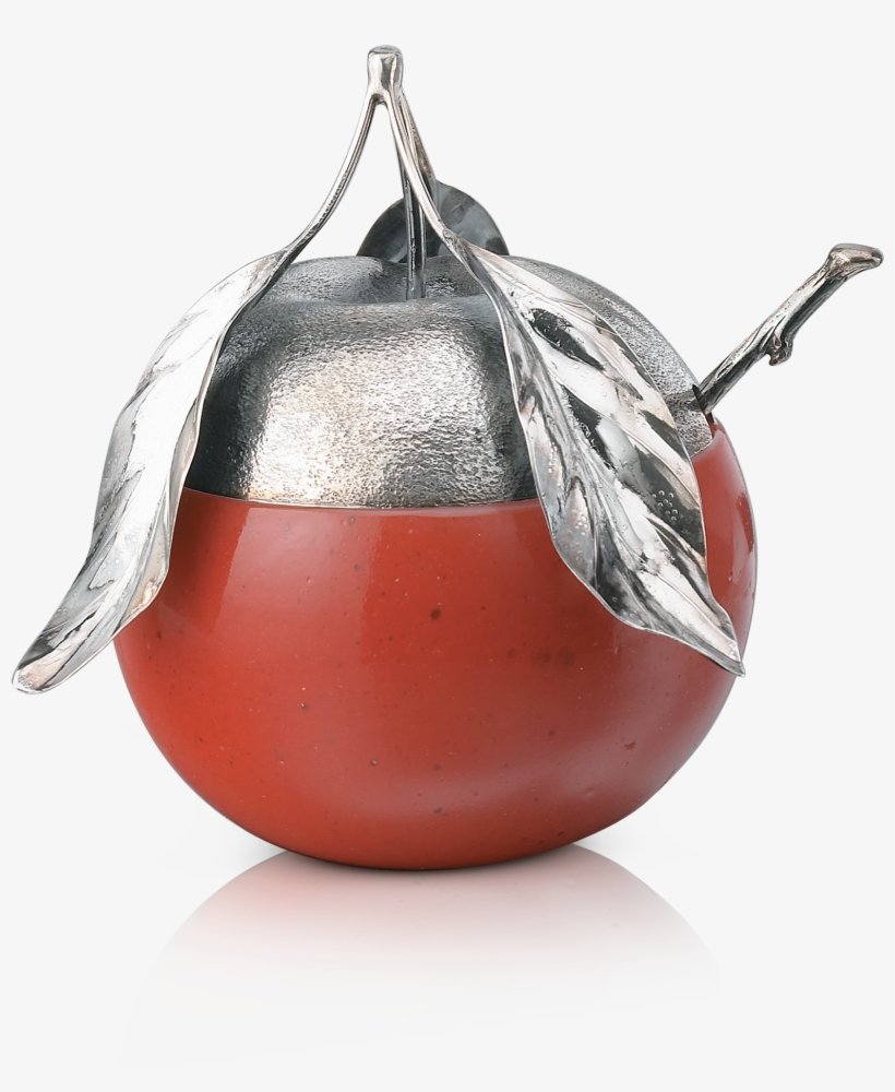 Red Apple Jam Jar - Gourd, transparent png download