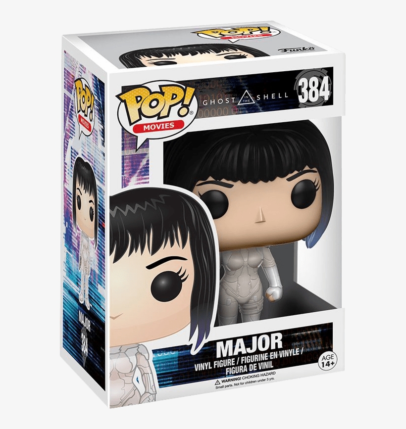 Funko Pop Movies Ghost In The Shell Major - Funko Ghost In The Shell Major, transparent png download