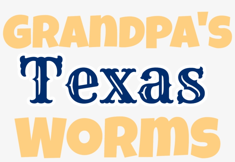 Grandpa's Texas Worms - Graphic Design, transparent png download