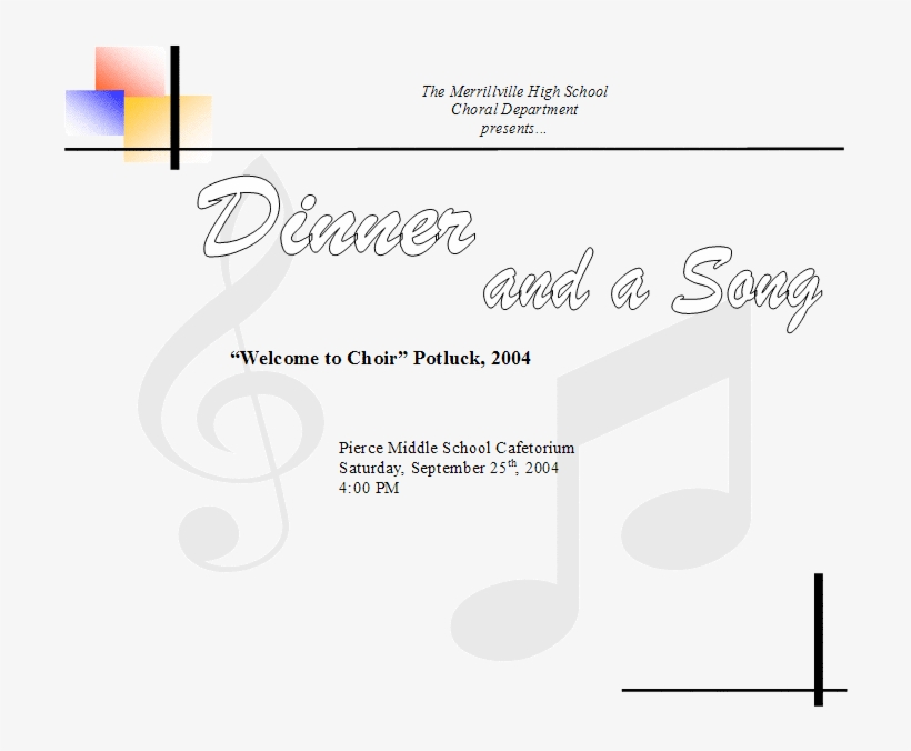 'dinner And A Song' - Ali Kınık, transparent png download