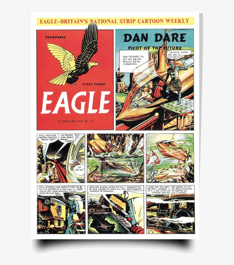 It Took Us Three Eight Hour Shifts, Twenty Four Hours - Eagle Comic, transparent png download