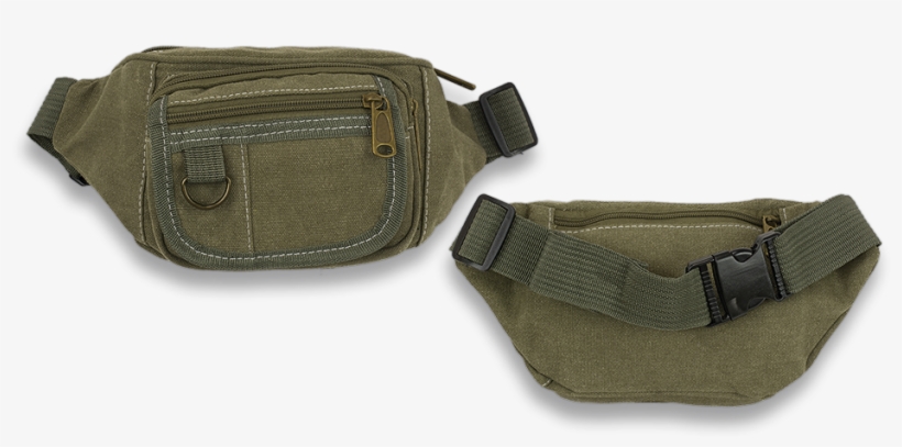 Fanny Pack Barbaric Green - Messenger Bag, transparent png download