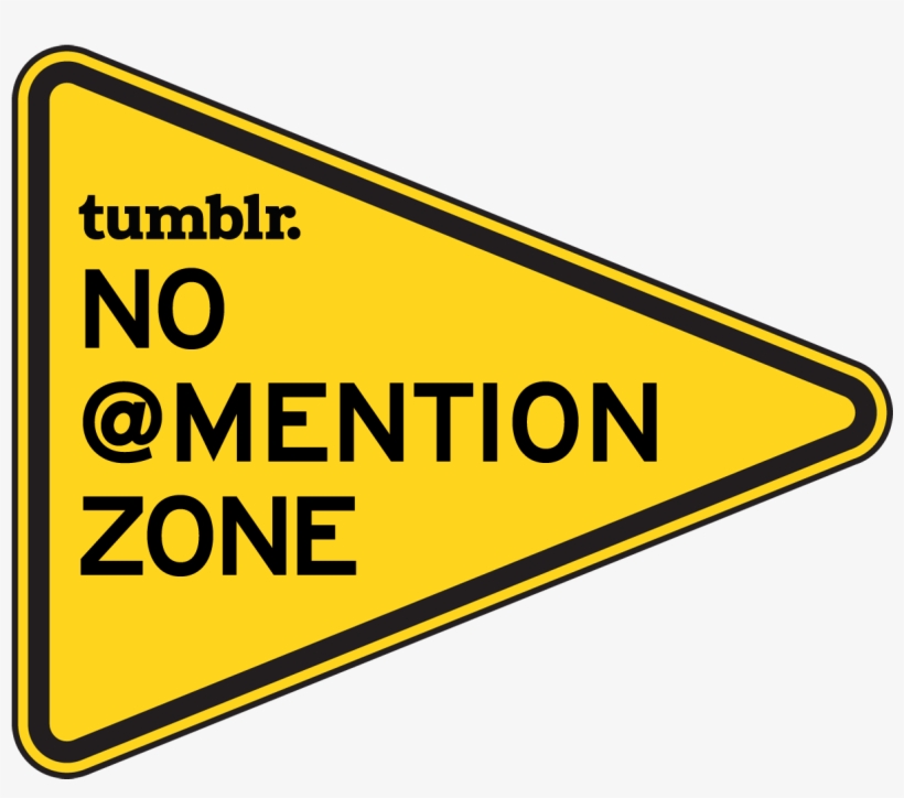 “ Unmentionables On Tumblr - No Passing Zone Road Sign, transparent png download
