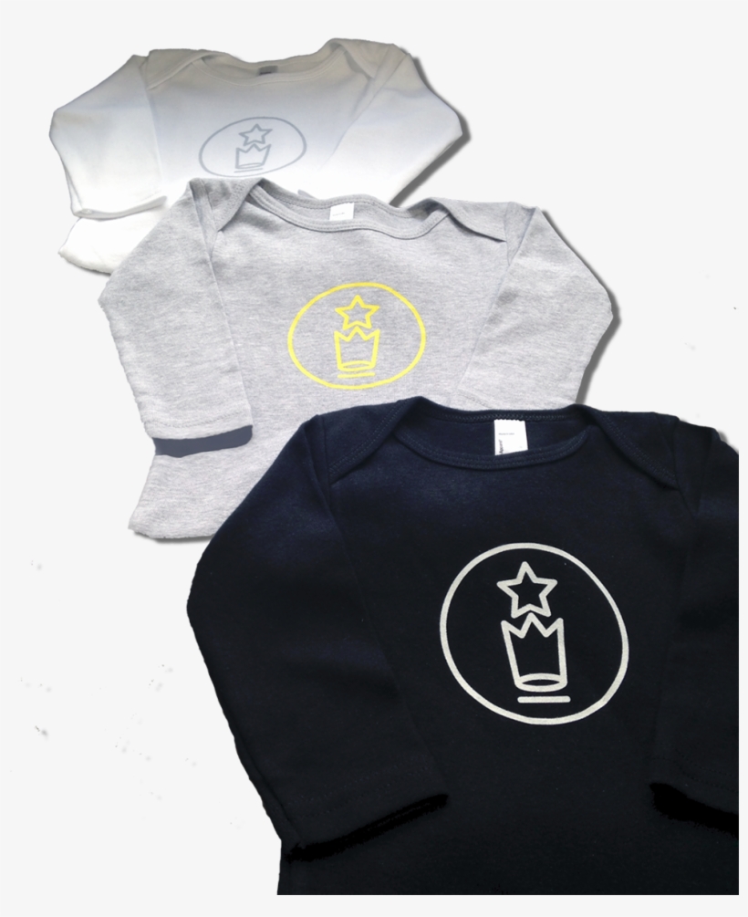 Kos "lilla Stjärna" Long Sleeve Baby Onesie, transparent png download