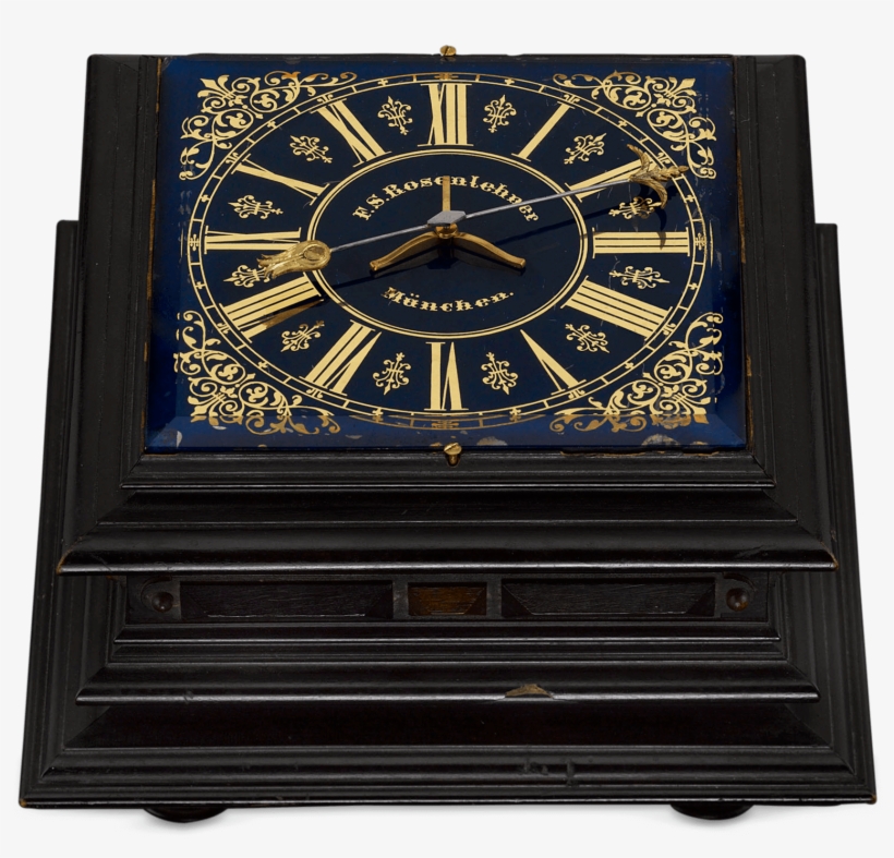 German Horizontal Table Clock - Antique, transparent png download