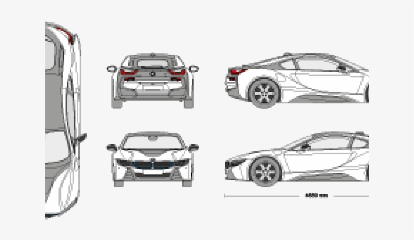 Bmw Clipart Bmw I8, transparent png download