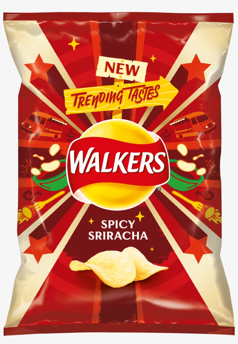 Walkers Sriracha Crisps, transparent png download