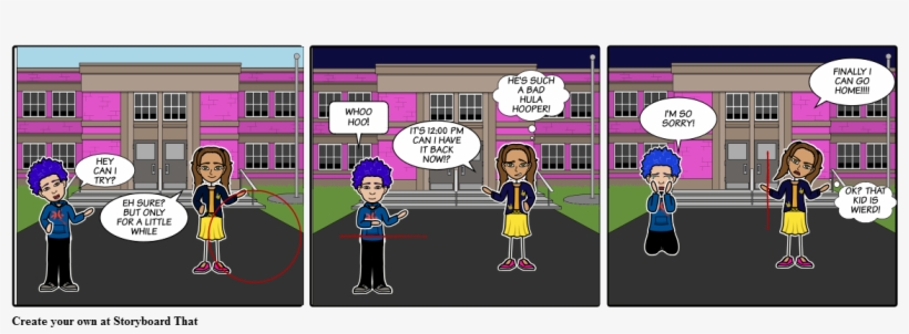 The Hula Hoop - Cartoon, transparent png download