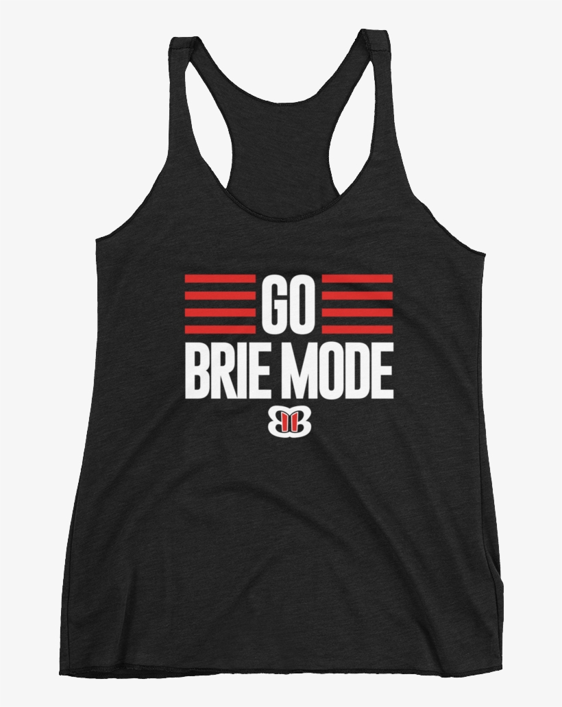Brie Bella "go Brie Mode" Women's Racerback Tank - Active Tank, transparent png download