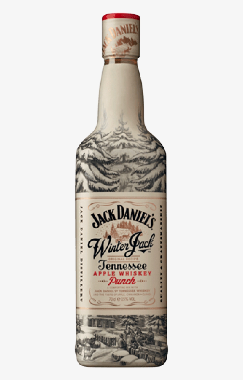 Jack Daniels Winter Jack Apple Whiskey Punch 15% Vol - Jack Daniels Winter Edition, transparent png download