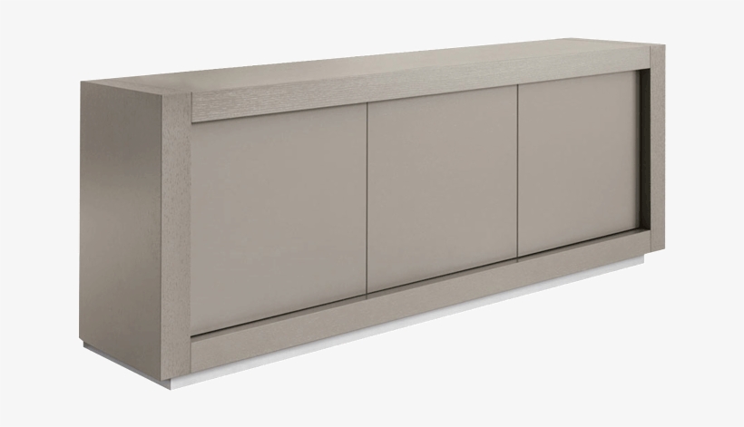 Dove-grey Lacquered Sideboard - Sideboard, transparent png download