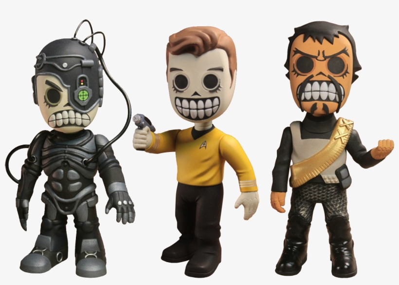 Skele-treks 5" Action Figures - Borg Figurine, transparent png download