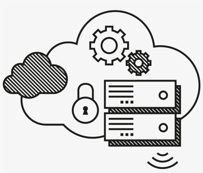 Yes, The Cloud Is Secured - Icon, transparent png download