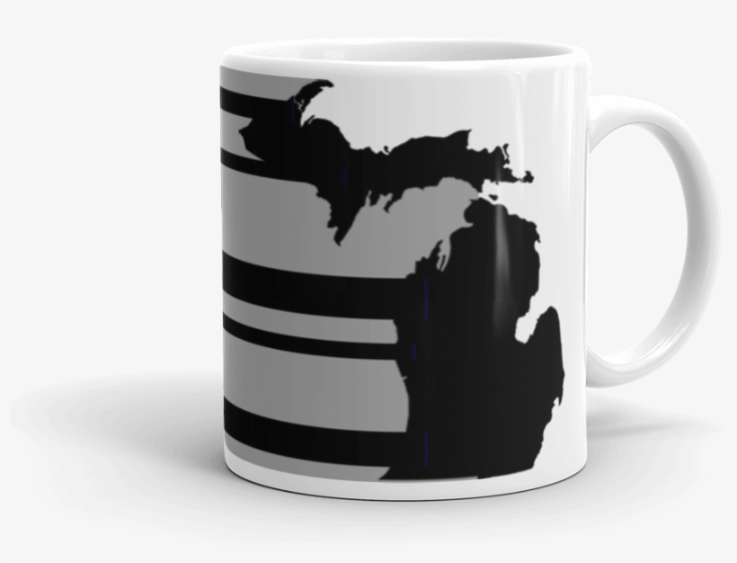 Load Image Into Gallery Viewer, Michigan With Black - Michigan Map, transparent png download