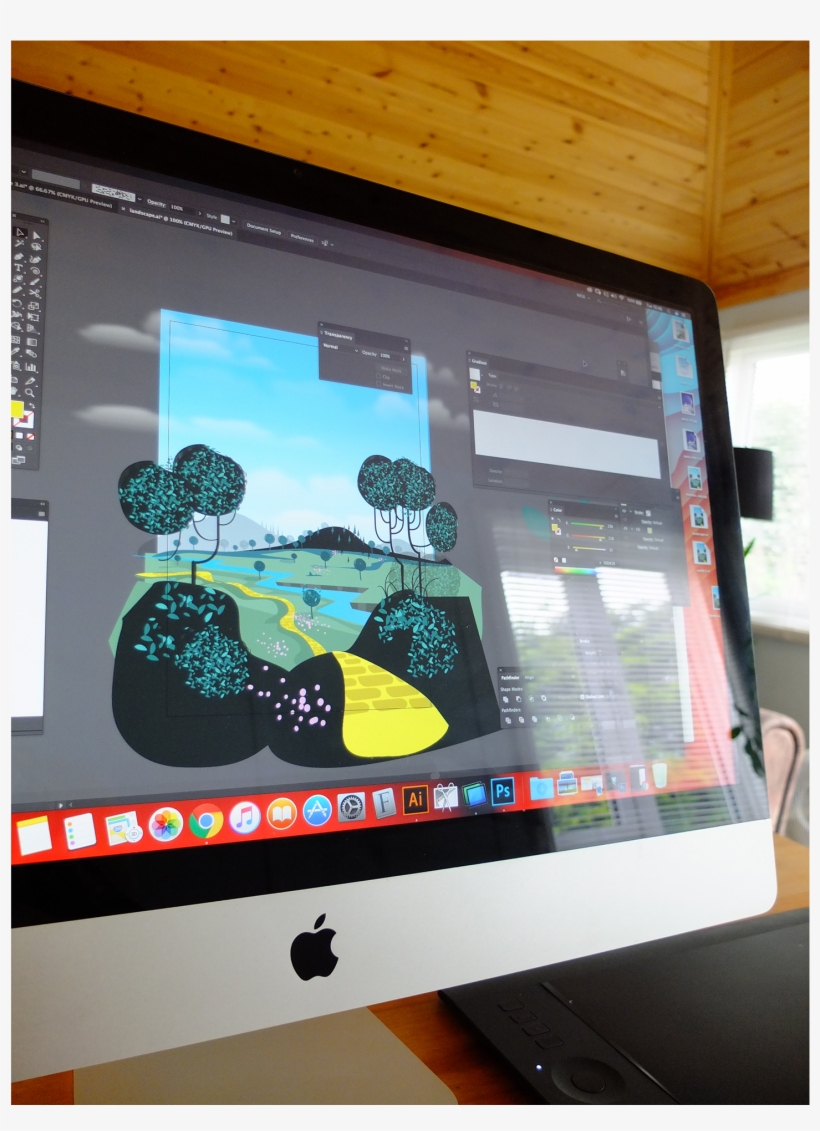Follow The Yellow Brick Road Under Production - Imac 27 Inch, transparent png download