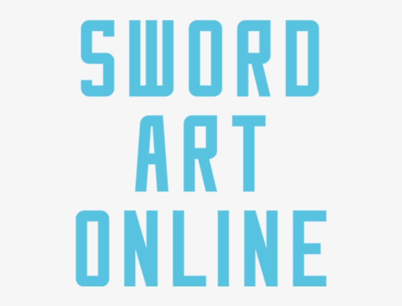 Sword Art Online - Electric Blue, transparent png download