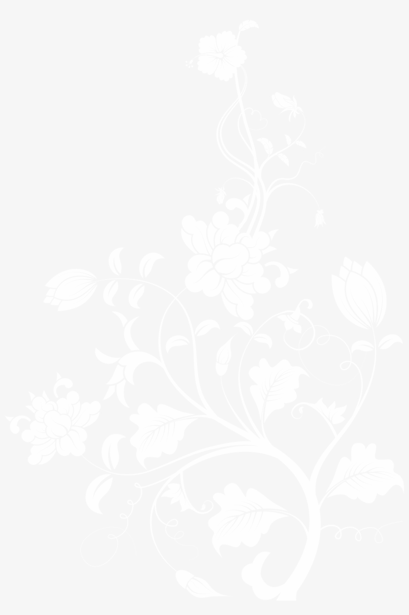Floral Decoration Png Transparent Clip Art - Flower Background, transparent png download