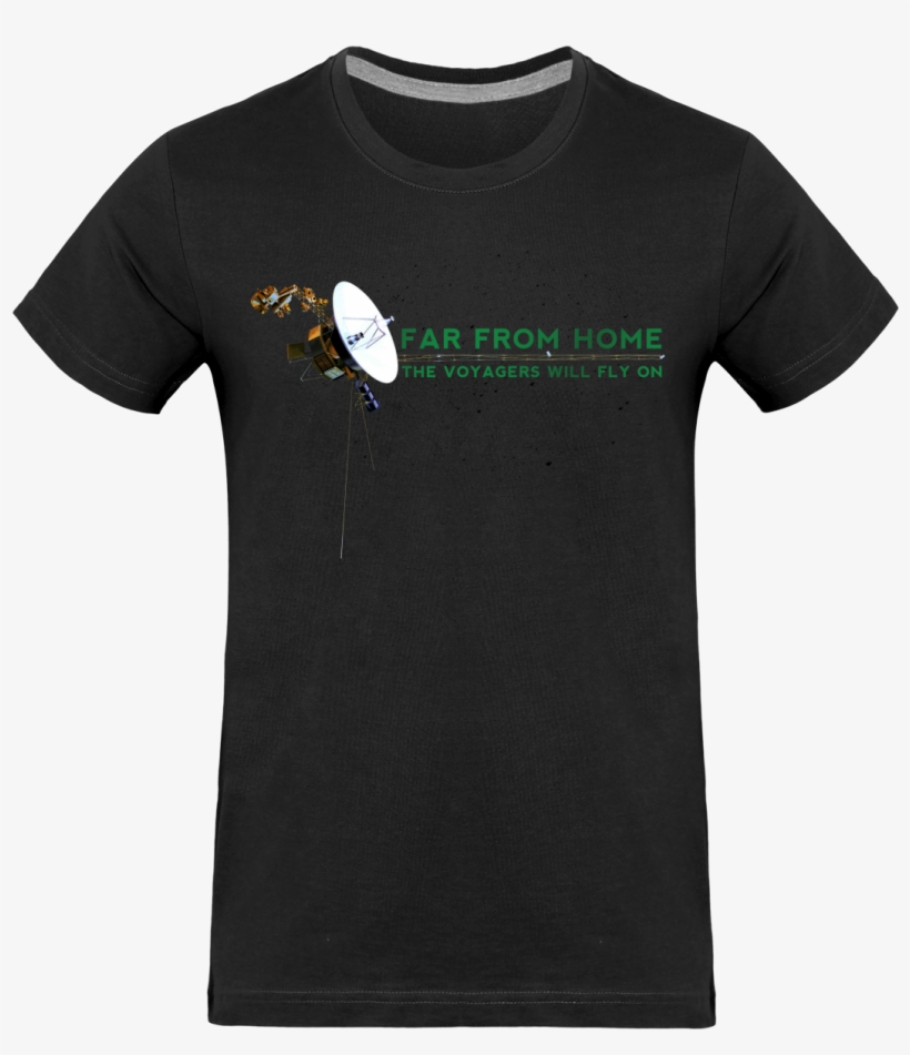 T-shirt Men "voyager 1 By Sagan" - T-shirt, transparent png download