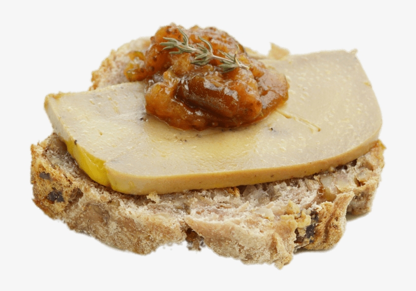 Download - Foie Gras Toast, transparent png download