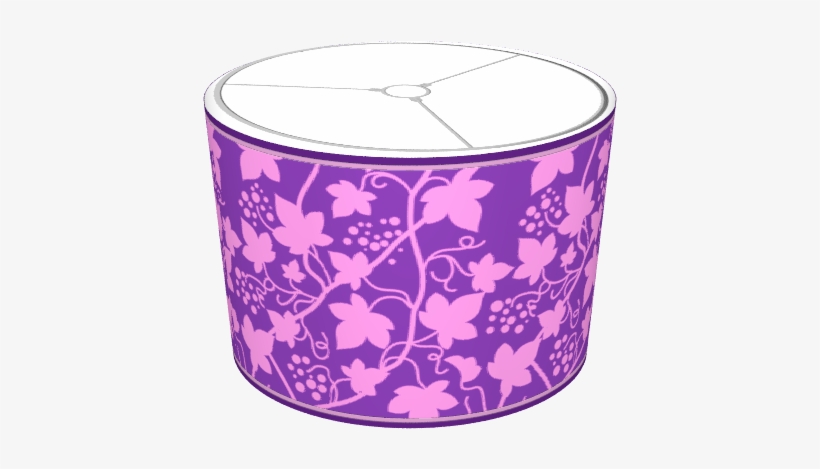 Grape Vines Leaves & Fruit Purple & Rose - Blue And White Porcelain, transparent png download
