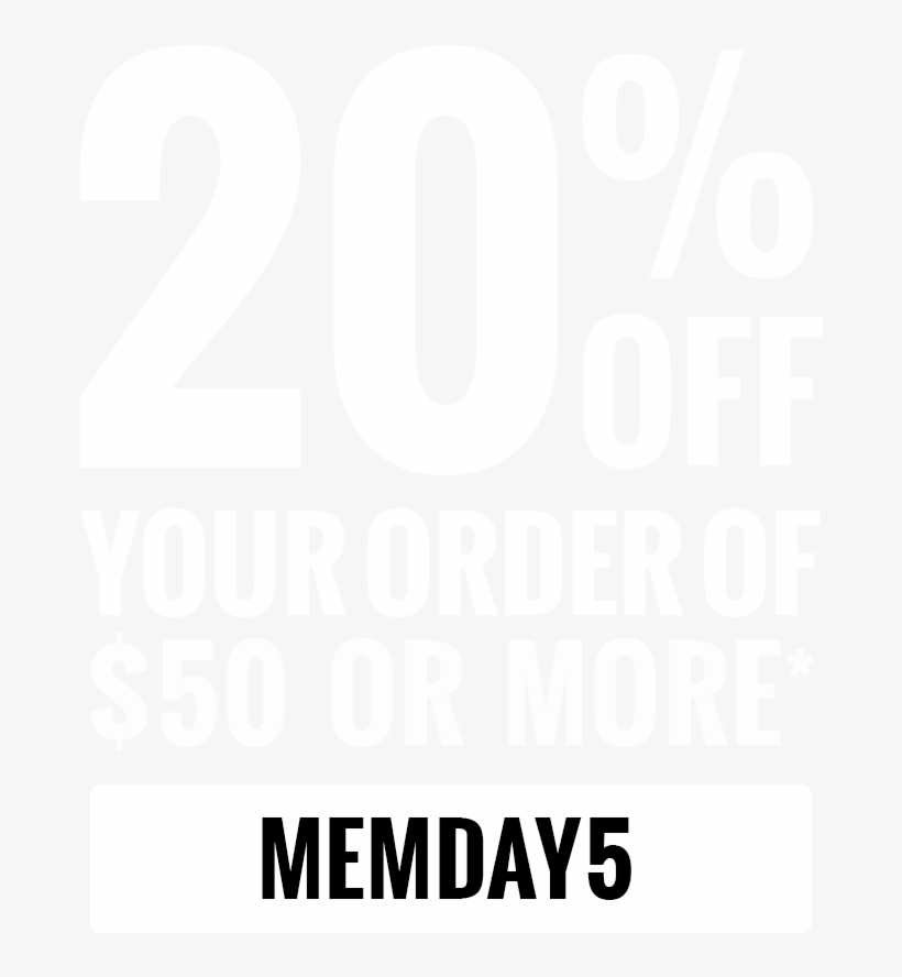 20% Off Your Order Of $50 Or More - Poster, transparent png download