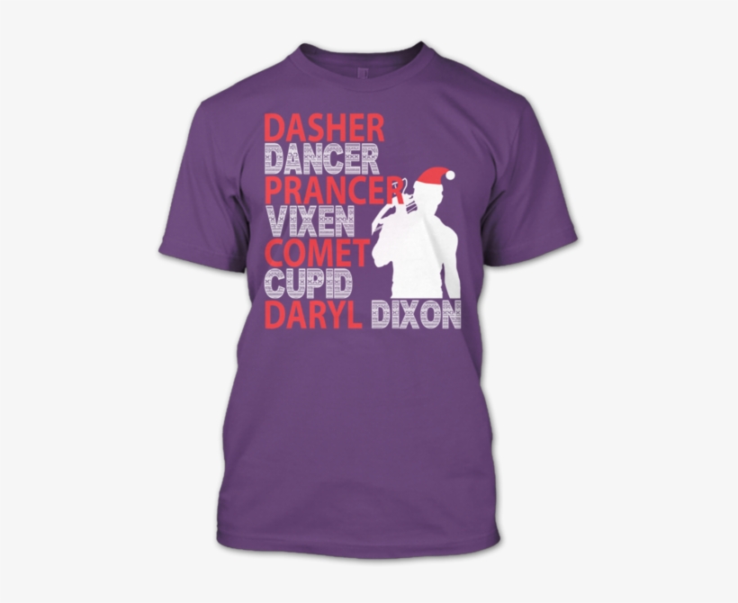 Dancer Vixen Cupid Daryl Dixon The Walking Dead T Shirt - Oneplus Never Settle, transparent png download