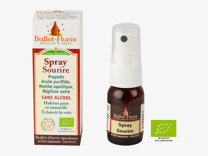 Propolis Spray Non Alcoholic From Ballot Flurin - Ballot Flurin, transparent png download
