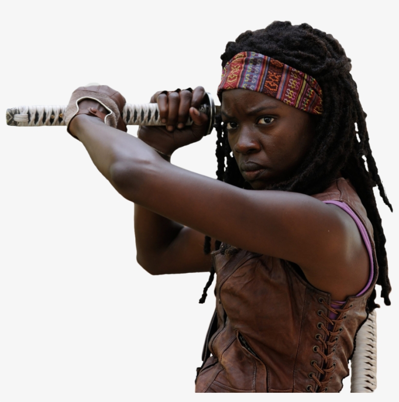 Michonne Png Like If You Save Please “click - Danai Gurira Avengers Infinity War, transparent png download