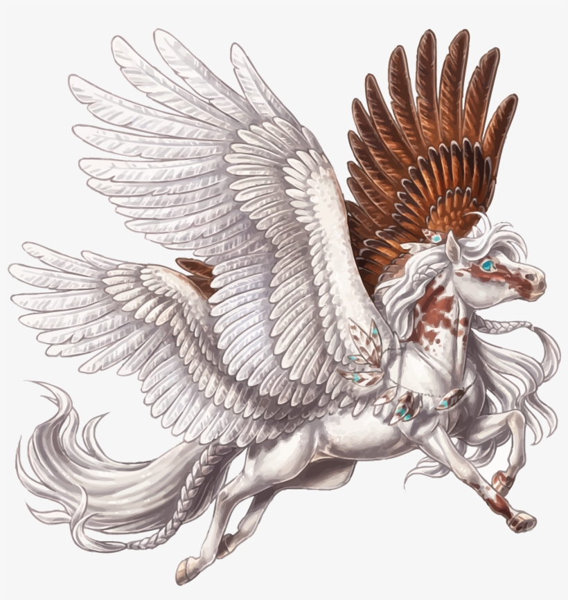 Pegasus Png High-quality Image - Illustration, transparent png download