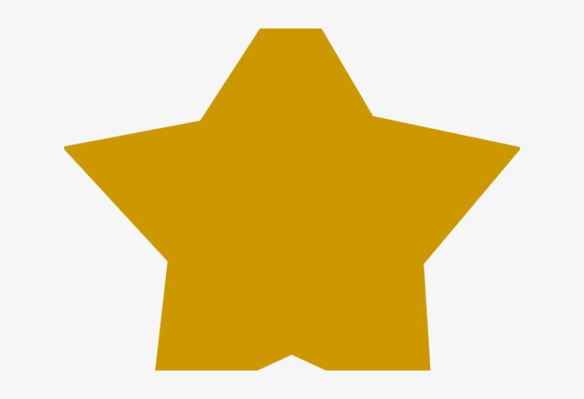 Stars Clipart Hollywood - Rating Star Single Png, transparent png download