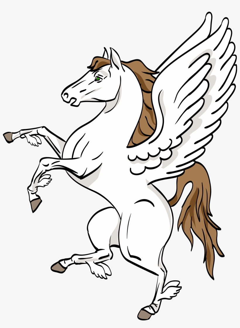 Pegasus - Coat Of Arms Symbols Horse, transparent png download