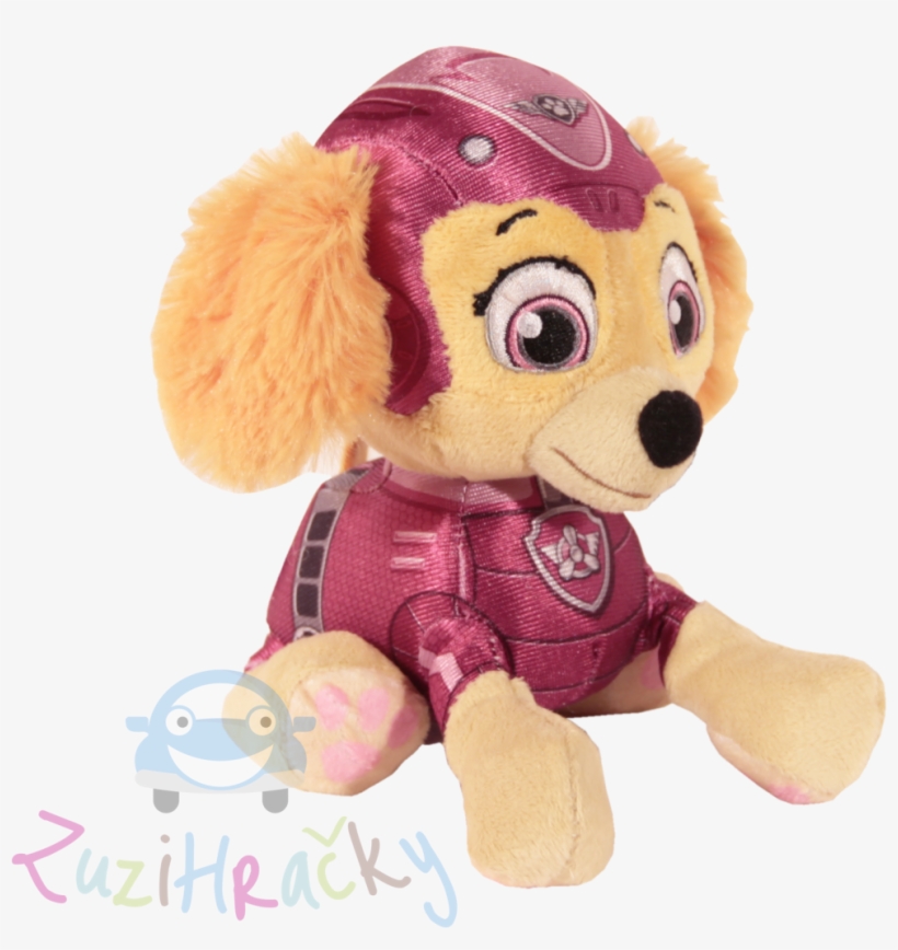 Skye V Akčnom Obleku 15 Cm - Stuffed Toy, transparent png download