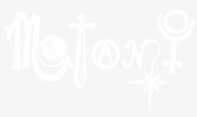 The Sign Of Scorpio, The Moon, A Sword From The Tarot, - Cross, transparent png download