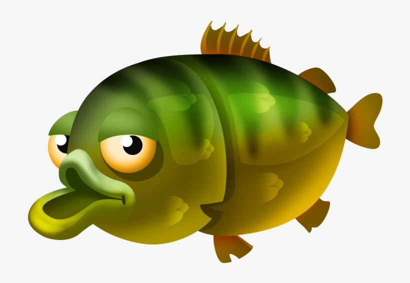 Green Sunfish - Hay Day Fish, transparent png download