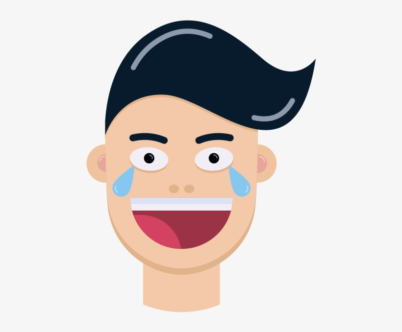 Man Face Emoji Messages Sticker-1 - Cartoon, transparent png download