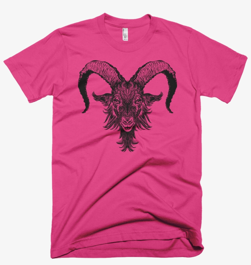Black Goat Men's Cotton Tee - T-shirt, transparent png download