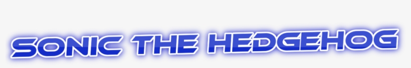 Sonic The Hedgehog Logo Big - Amit, transparent png download