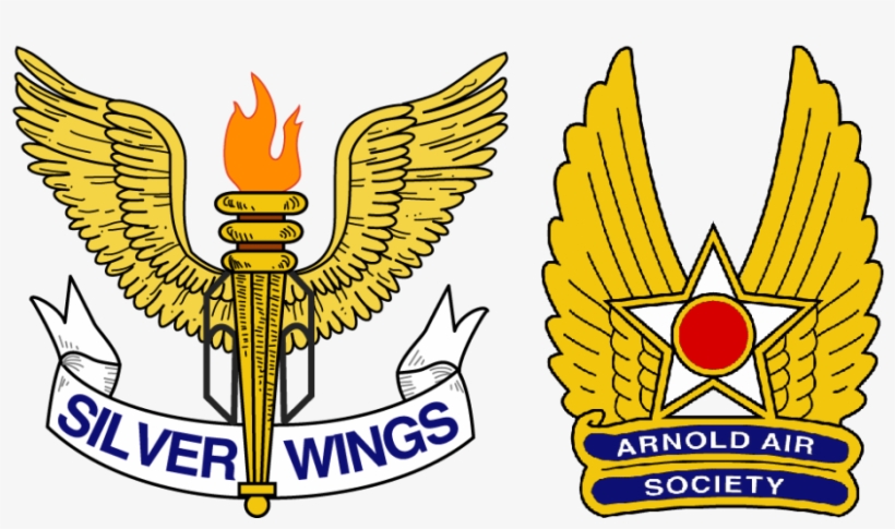Arnold Air Society And Silver Wings Logos, transparent png download