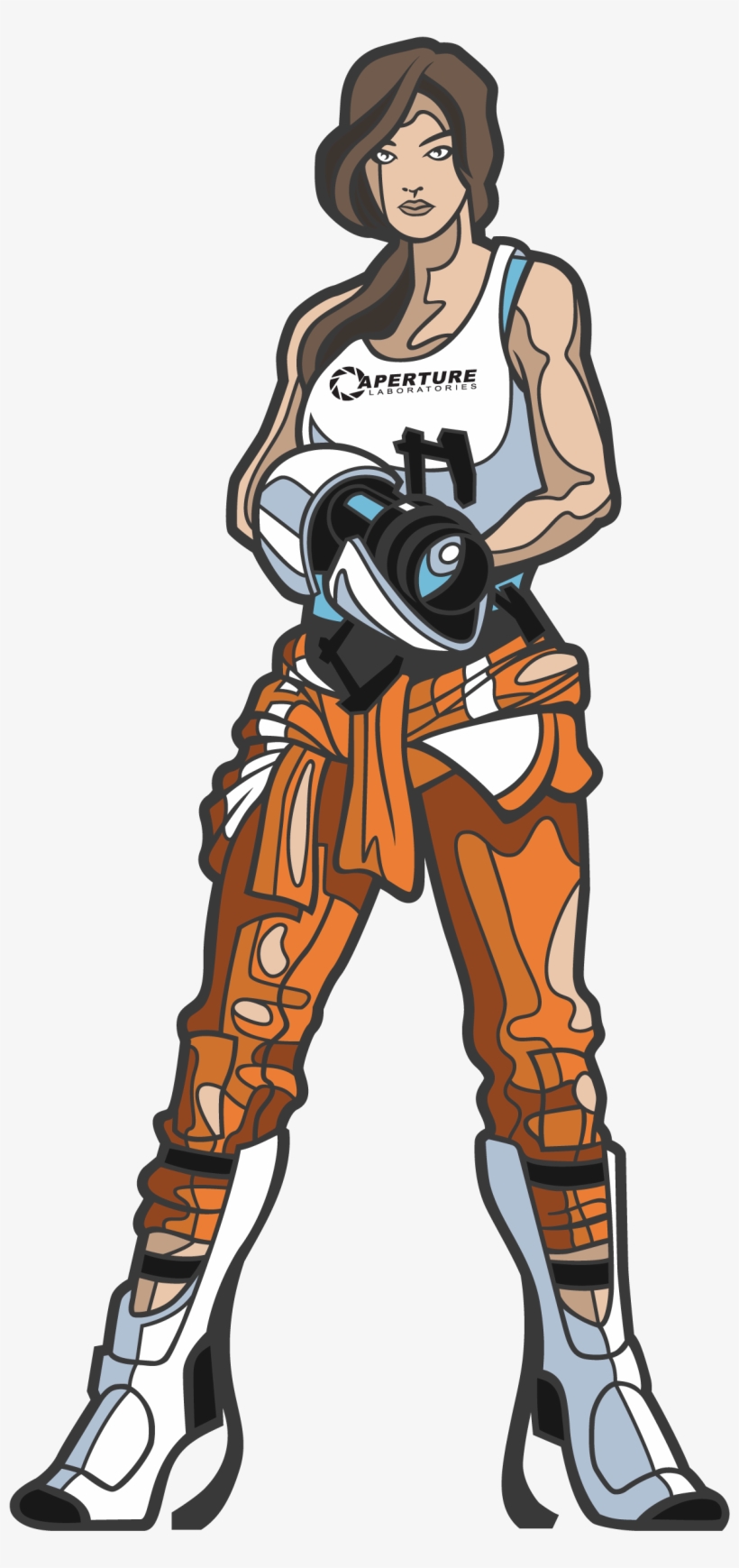 Chell - Chell Png Portal 2, transparent png download