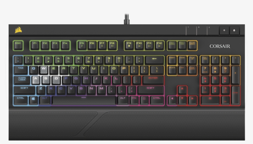 Corsair Strafe Rgb - Corsair Strafe Rgb Uk, transparent png download