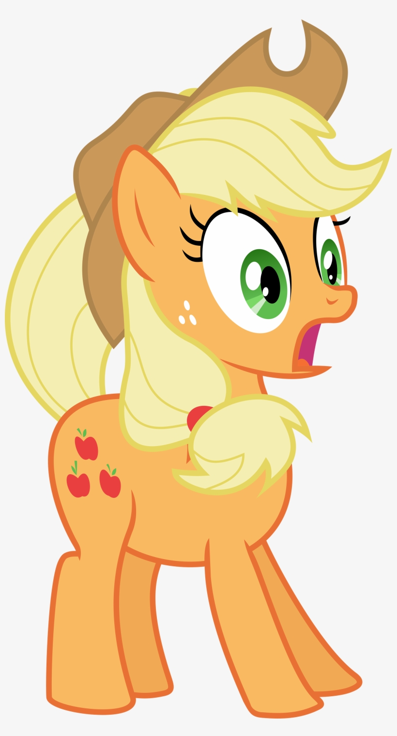 Gasp Applejack By Yetioner - Applejack Gasp, transparent png download