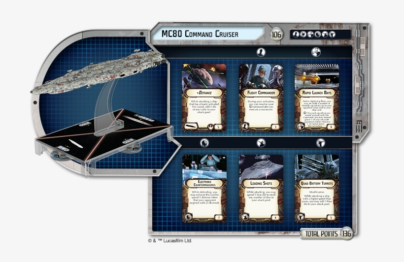 My Personal Favorite Is Using A Mc80 Battle Or Star - Star Wars Armada Raddus, transparent png download