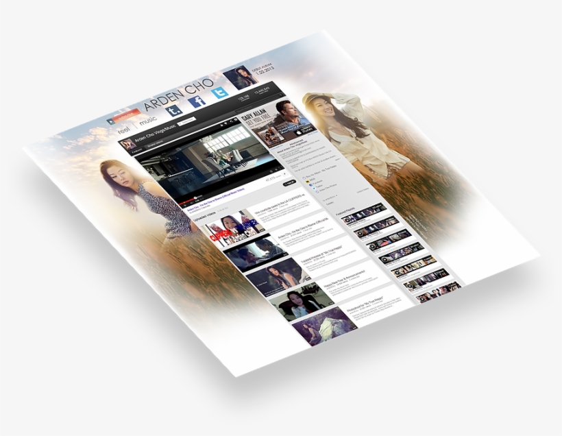 Youtube Channel Art - Flyer, transparent png download