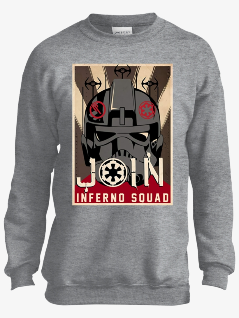 Star Wars Battlefront Ii Join Inferno Squad Sweatshirt - Sweater, transparent png download