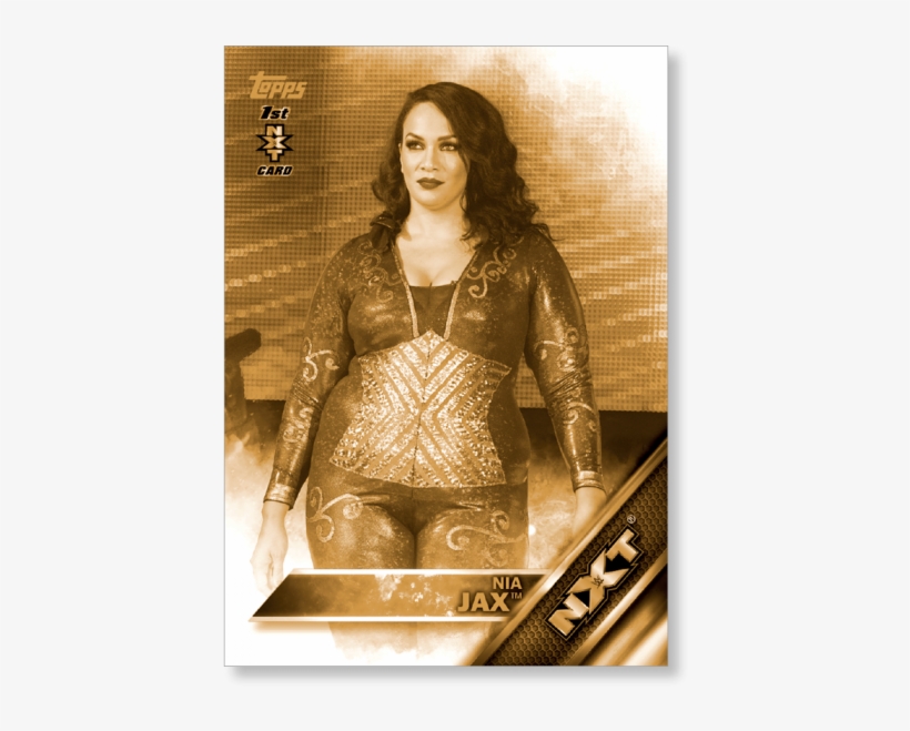 2016 Topps Wwe Nia Jax - Poster, transparent png download