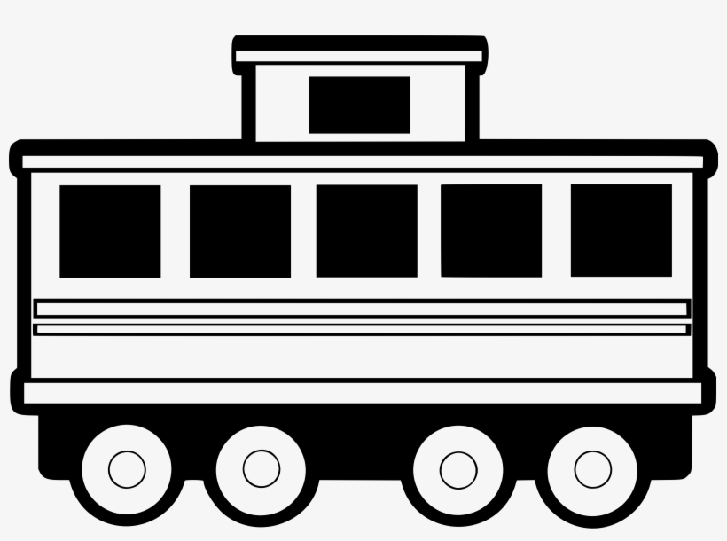 Big Image - Clip Art Train Carriage, transparent png download