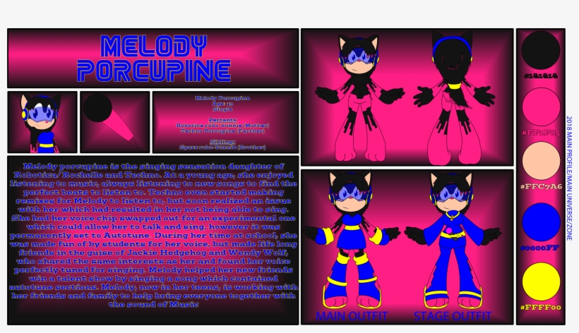 Melody Porcupine - Cartoon, transparent png download